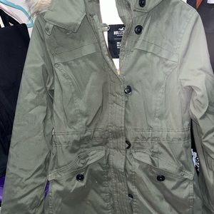 Olive winter jacket